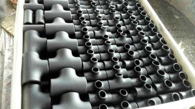 Kolstål reducerar tee